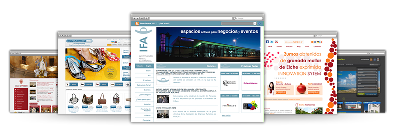 Páginas web y tiendas virtuales en Alicante