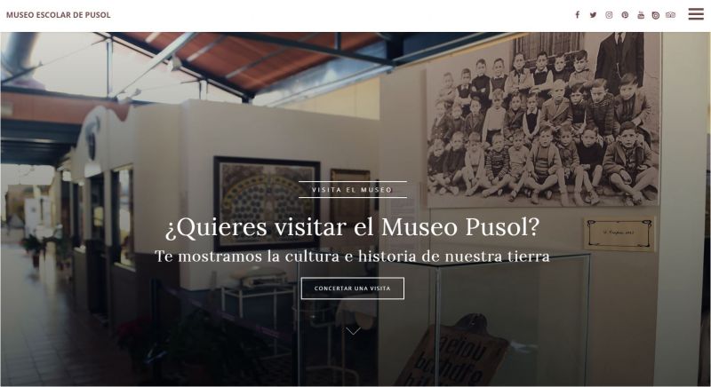 El Museo de Pusol Estrena Nueva Página Web