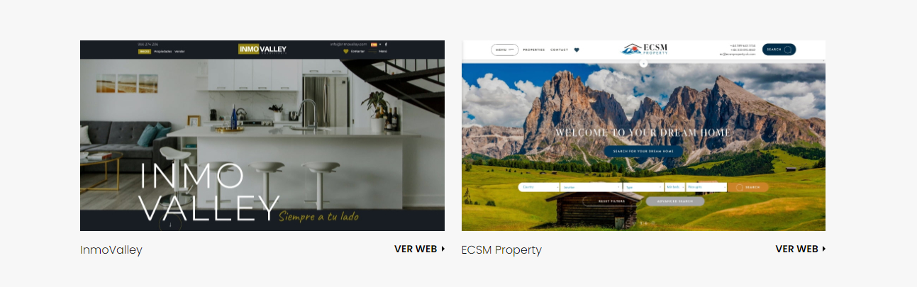 Top sites of the week: Inmo Valley and ECSM Property