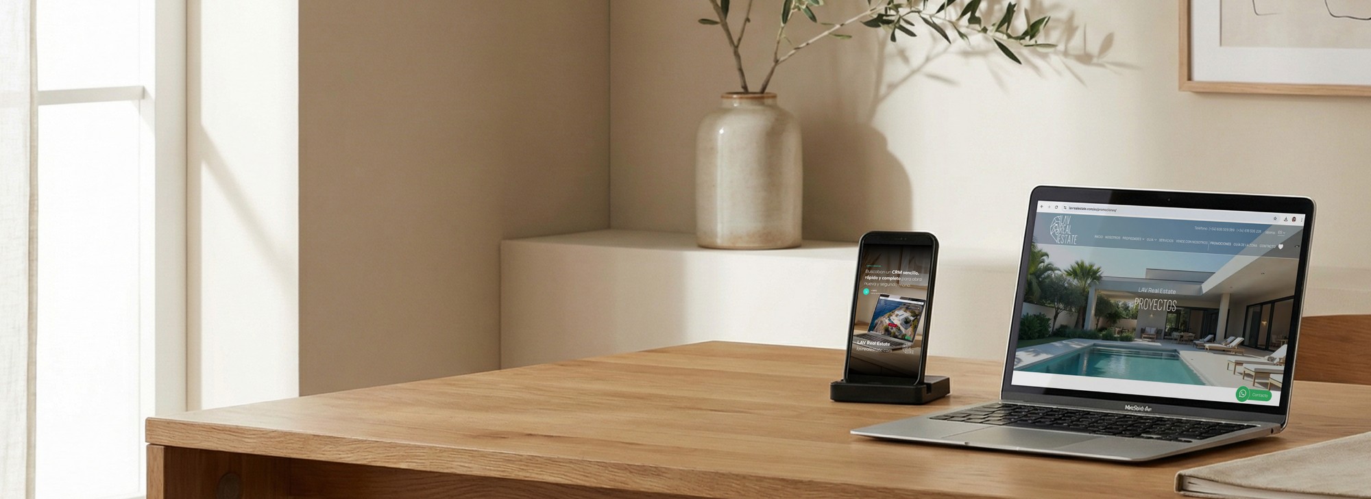 El cambio que muchas inmobiliarias buscan: así es la nueva web y CRM de LAV Real Estate