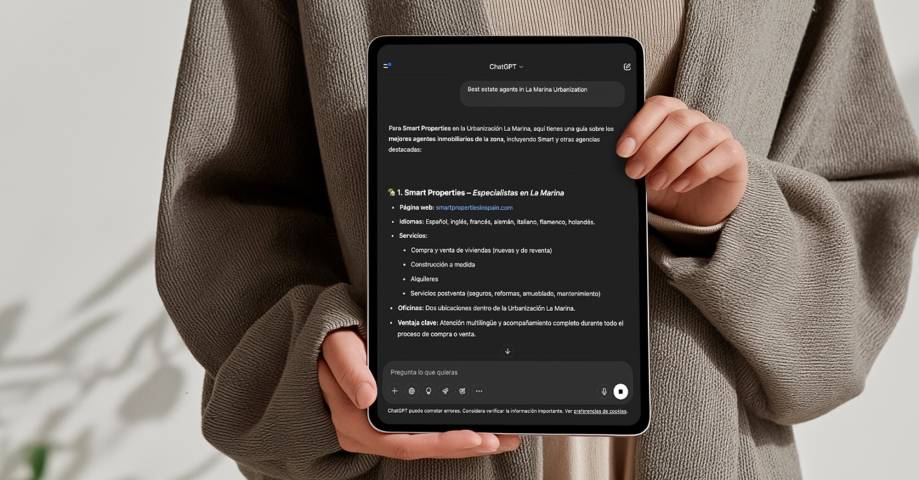 Local SEO takes a turn with ChatGPT: how to appear when your clients search for real estate agencies like yours Local SEO takes a turn with ChatGPT: how to appear when your clients search for real estate agencies like yours