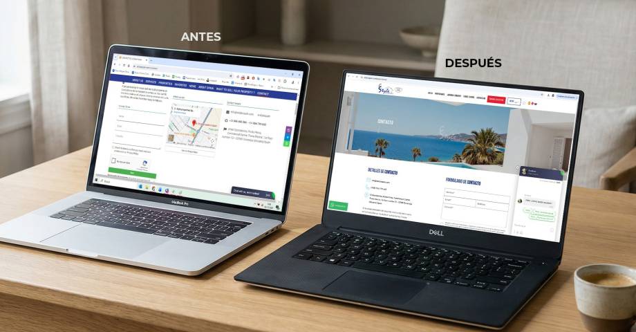 El antes y después de E-Style Spain: cuando una web inmobiliaria da un salto profesional