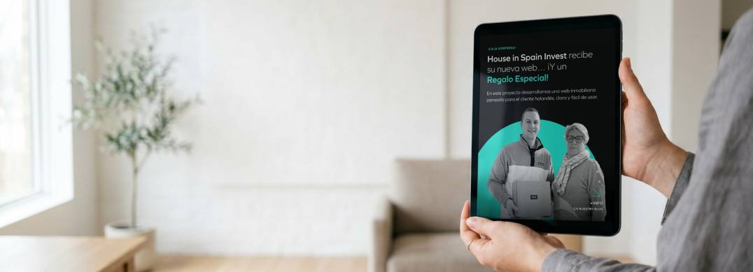 Una web inmobiliaria hecha para vender mejor en el mercado neerlandés: el caso de HOUSE IN SPAIN INVEST