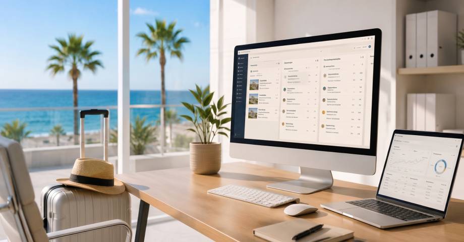 ¿Tu inmobiliaria cierra en verano? 6 pasos para dejar tu web, CRM y leads bajo control antes de irte