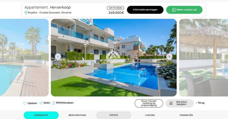 Una web inmobiliaria hecha para vender mejor en el mercado neerlandés: el caso de HOUSE IN SPAIN INVEST