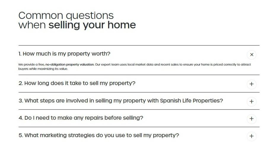 Capta más viviendas desde tu web con estas secciones “Sell with us”: deja de tener solo un formulario y empieza a recibir solicitudes de valoración