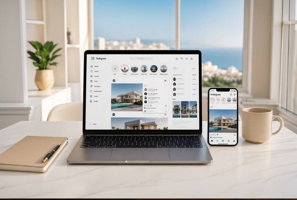 7 claves para que el Instagram de tu inmobiliaria deje de ser un escaparate más y empiece a generar interés real