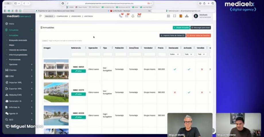Ya disponible el Webinar de Mediaelx sobre XML inmobiliarios: errores comunes, soluciones y buenas prácticas