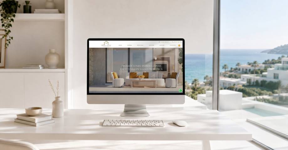 Prime Home Alicante estrena una web corporativa elegante y práctica para presentar sus proyectos