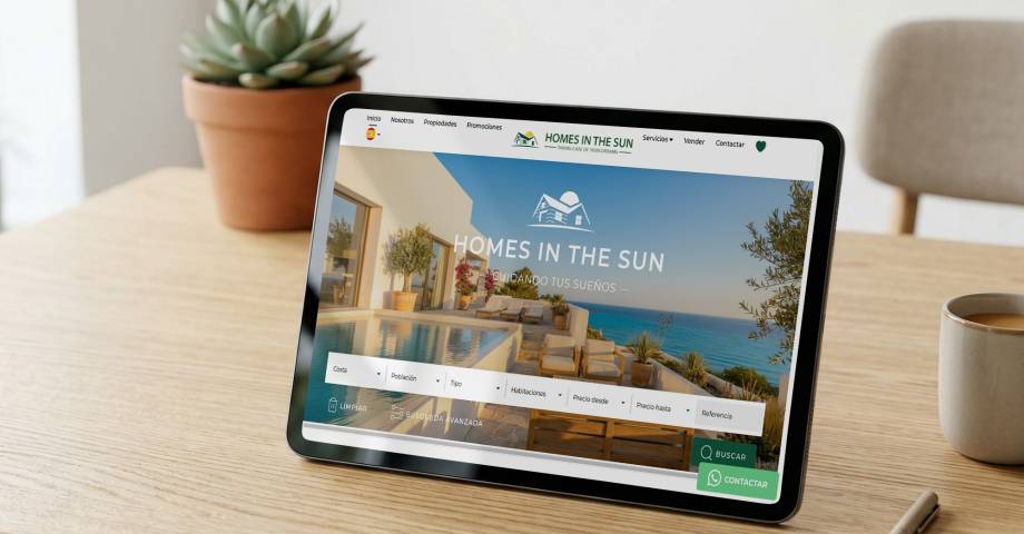 No querían una web “traducida”: Homes in the Sun apuesta por una experiencia real para su cliente internacional