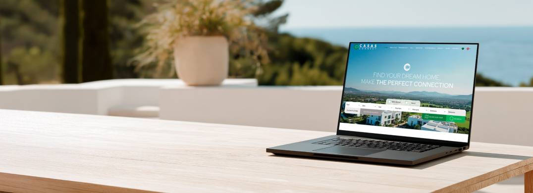 Casas Connect confía de nuevo en Mediaelx: nueva web para una inmobiliaria que evoluciona