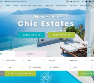 Tailor-made and professional web design for real estate agencies