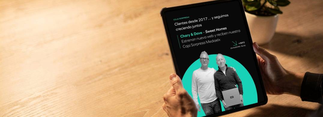 Sweet Homes renueva su web en 2026 con Mediaelx: clientes desde 2017 y ahora con un diseño 100% adaptado a móviles