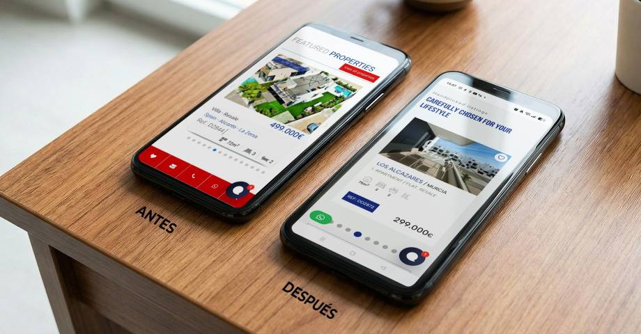 El antes y después de E-Style Spain: cuando una web inmobiliaria da un salto profesional