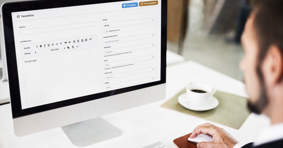 Envía Newsletters fácilmente a tus clientes desde nuestro CRM en solo 5 pasos