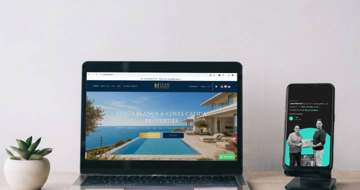 Luan Homes apuesta por una WEB premium + CRM Mediaelx para impulsar su crecimiento en Ciudad Quesada
