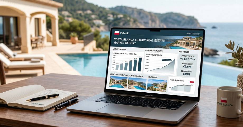 Polonia impulsa el mercado inmobiliario de lujo en la Costa Blanca: qué significa para las agencias