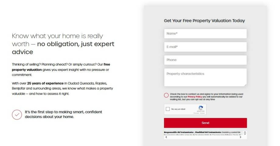 Capta más viviendas desde tu web con estas secciones “Sell with us”: deja de tener solo un formulario y empieza a recibir solicitudes de valoración