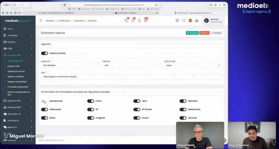 Ya disponible el Webinar de Mediaelx sobre XML inmobiliarios: errores comunes, soluciones y buenas prácticas