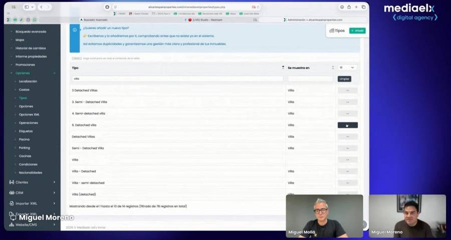 Ya disponible el Webinar de Mediaelx sobre XML inmobiliarios: errores comunes, soluciones y buenas prácticas