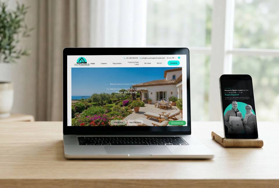 Una web inmobiliaria hecha para vender mejor en el mercado neerlandés: el caso de HOUSE IN SPAIN INVEST