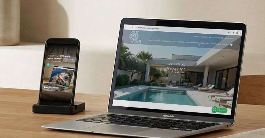 El cambio que muchas inmobiliarias buscan: así es la nueva web y CRM de LAV Real Estate
