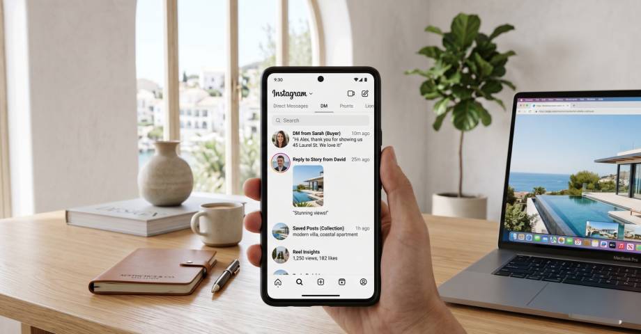 7 claves para que el Instagram de tu inmobiliaria deje de ser un escaparate más y empiece a generar interés real