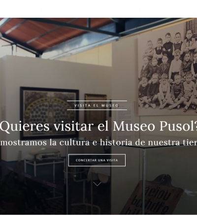 El Museo de Pusol Estrena Nueva Página Web