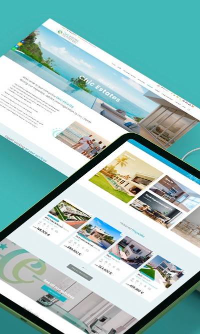 ¿Has visto el gran cambio de imagen de Chic Estates? Mediaelx transforma su web inmobiliaria en una más moderna y visual