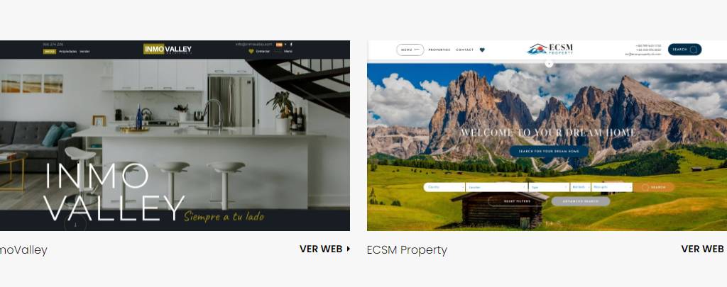 Webs destacadas de la semana: Inmo Valley y ECSM Property