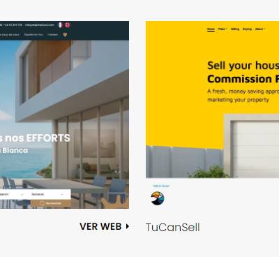 La digitalización revoluciona el sector inmobiliario requiriendo unas páginas web profesionales muy innovadoras, como TUCANSELL y ESPAÑA4YOU