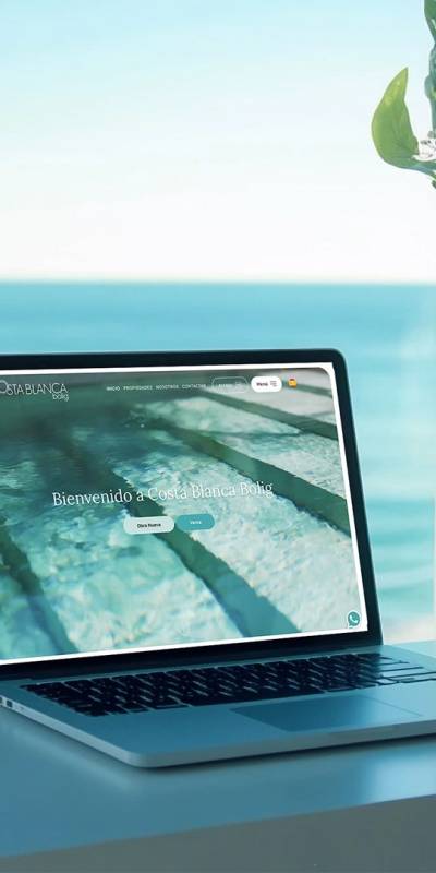 Le Projet du Mois : Costa Blanca Bolig fait de nouveau confiance à Mediaelx pour un design web sophistiqué et fonctionnel