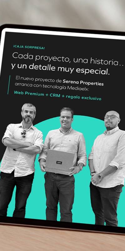 Serena Properties launches a new project powered by Mediaelx technology: Premium Website + CRM + Exclusive Gift