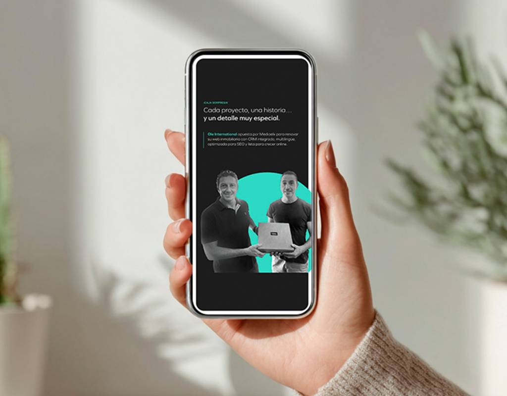 Ole International trusts Mediaelx for its new real estate website with integrated CRM