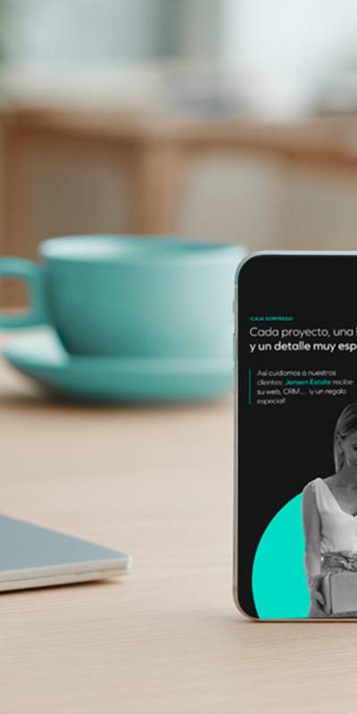 How We Reward Our Clients’ Trust: Jensen Estate Receives Their Website, CRM… and a Special Gift!