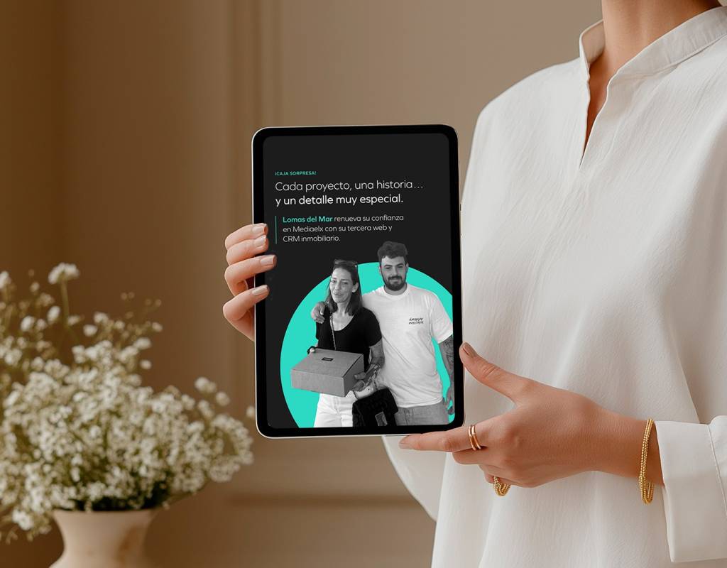Lomas del Mar renews its trust in Mediaelx with their third website and real estate CRM