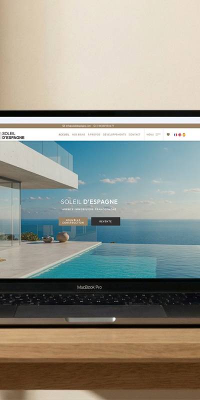 Soleil d’Espagne confía en Mediaelx para lanzar su nueva web inmobiliaria para el mercado francófono