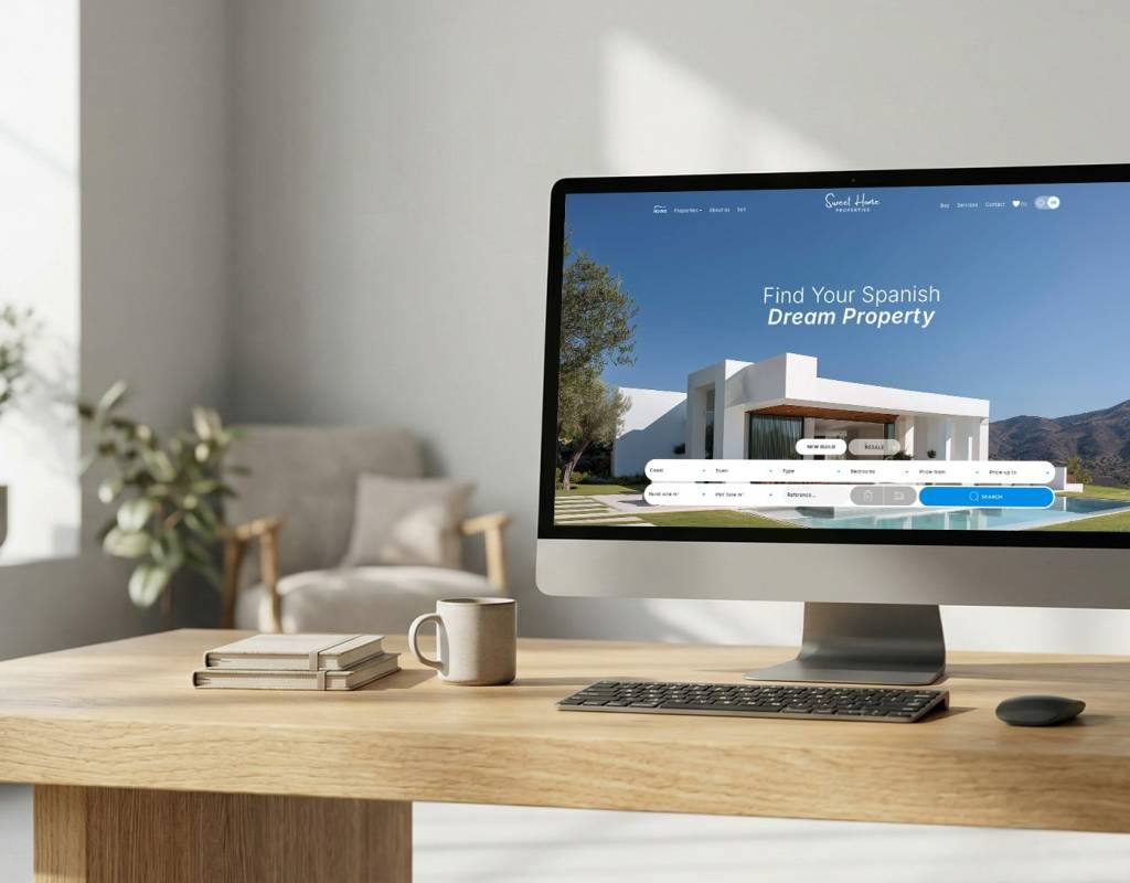 Sweet Homes renueva su web en 2026 con Mediaelx: clientes desde 2017 y ahora con un diseño 100% adaptado a móviles
