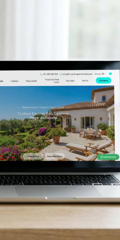 Una web inmobiliaria hecha para vender mejor en el mercado neerlandés: el caso de HOUSE IN SPAIN INVEST