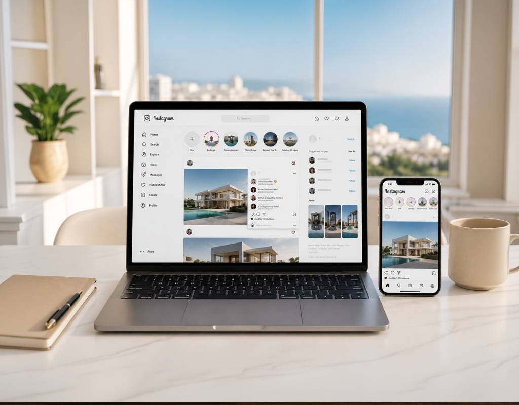 7 claves para que el Instagram de tu inmobiliaria deje de ser un escaparate más y empiece a generar interés real