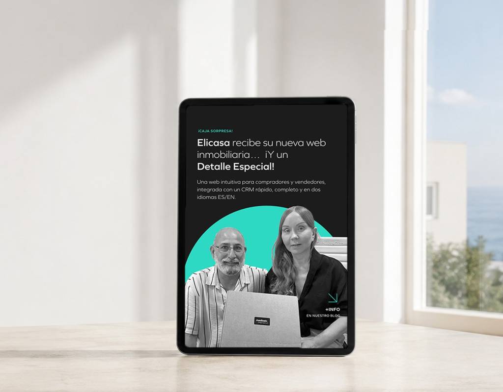 Después de 15 años de relación, Elicasa estrena su nueva WEB + CRM con Mediaelx