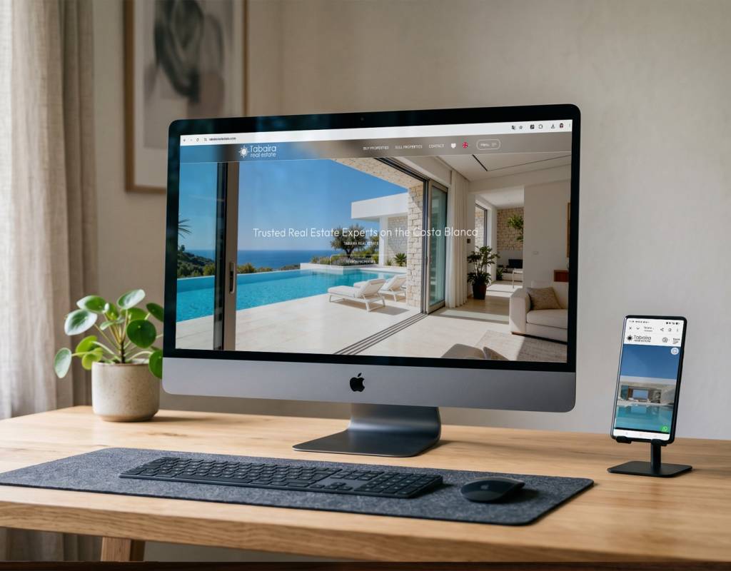 Tabaira Real Estate renueva su web con Mediaelx: un aire más sencillo, intuitivo y fiel a su identidad